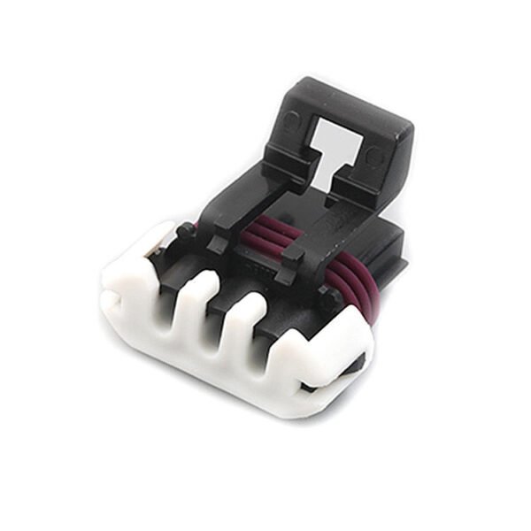 Brass 250 Reverse 6.3 back insert spring crimp pin wiring female plug terminal DJ6212-D6.3B - Image 3