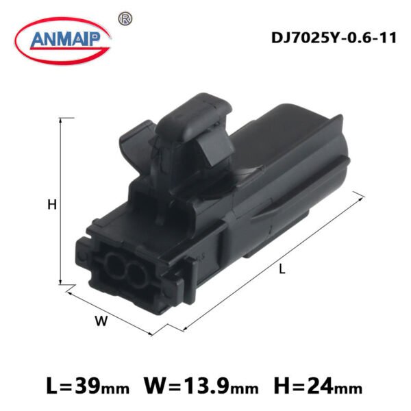 3 pin automotive Wiring connectors with terminal wire to wire connector DJK7045-1.5-21 - Image 2