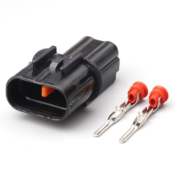 Complete Female Male waterproof automotive connector DJ7022A-1.5-11 2 pin housing and terminal