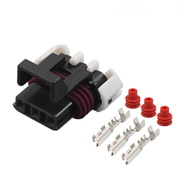 Brass 250 Reverse 6.3 back insert spring crimp pin wiring female plug terminal DJ6212-D6.3B