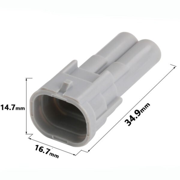 1J0973715 10 Hole Front Door Latch Module FEP Automotive Connector DJ7102B-1.5-21 - Image 2